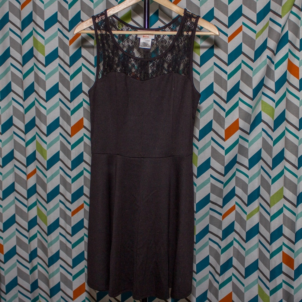 2/$10 or 4/$15! Lace Back Fit & Flare Dress